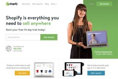 Shopify，一枚簡潔清新的國外電子商務(wù)平臺網(wǎng)站